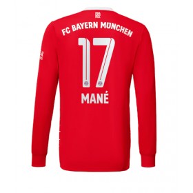 Herren Fußballbekleidung Bayern Munich Sadio Mane #17 Heimtrikot 2022-23 Langarm